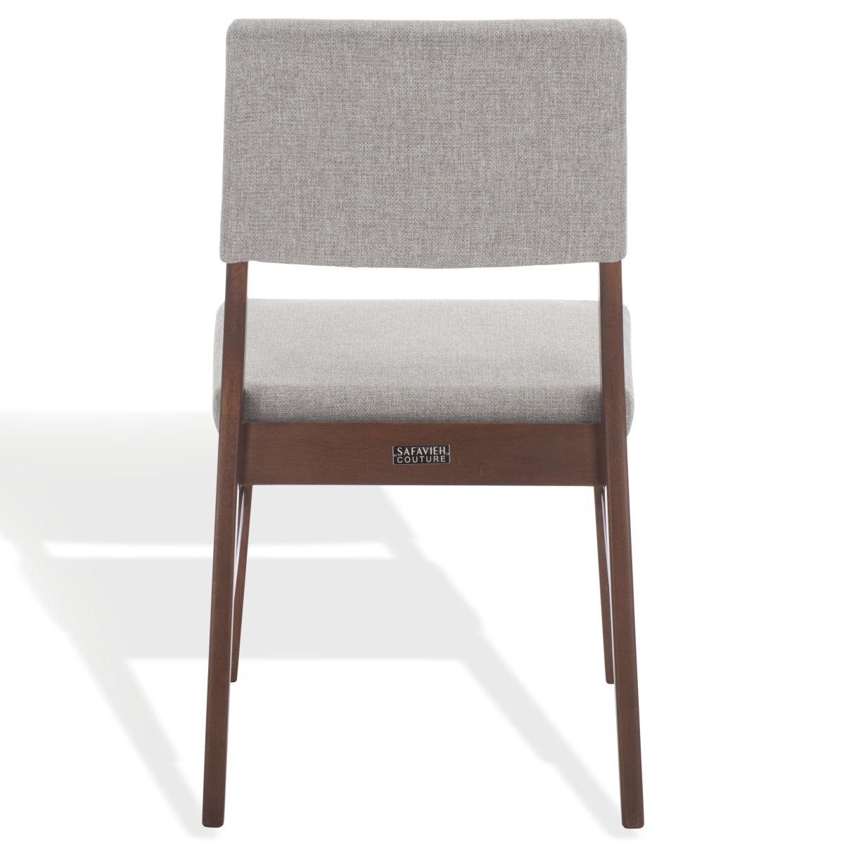 Jessbrina Wood Dining Chair - Walnut / Light Grey - Image 7
