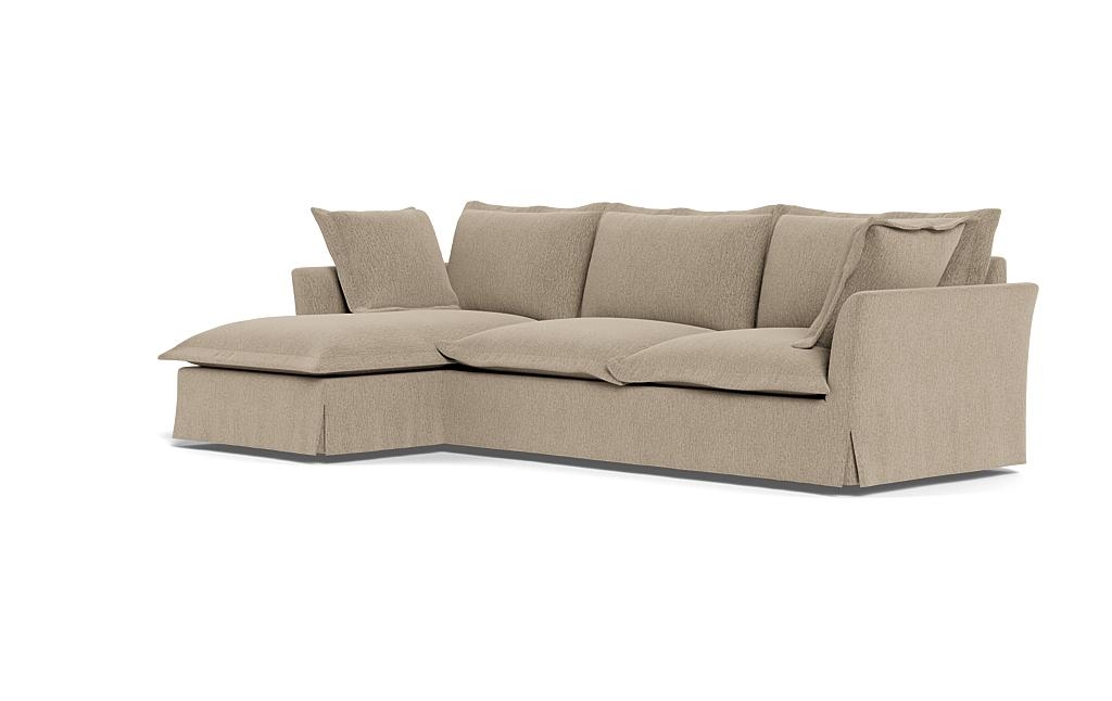 Skylar Slipcovered Left Chaise Sectional - Image 2
