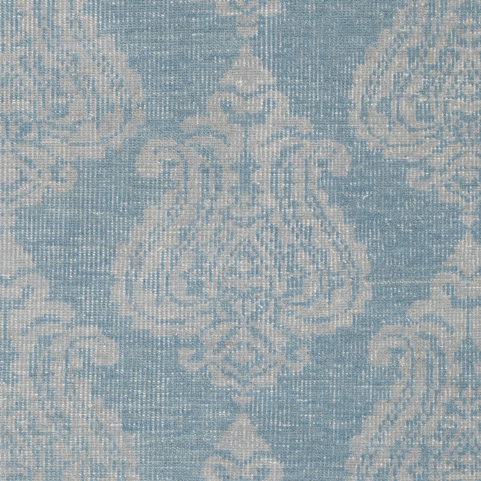 Marta Blue Indoor 2' x 3' Handmade Rug - Image 1