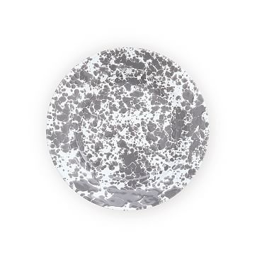 Marble/Splatter Dinner Plate, Turquoise Splatter, Set of 4 - Image 1