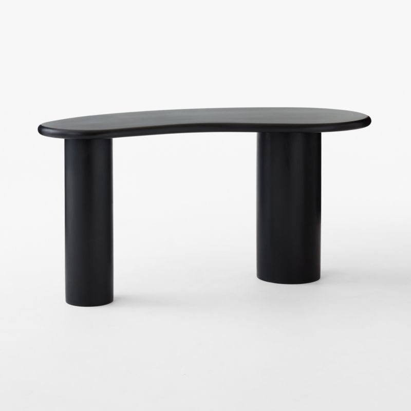 Bohne 61" Black Resin Desk - Image 2
