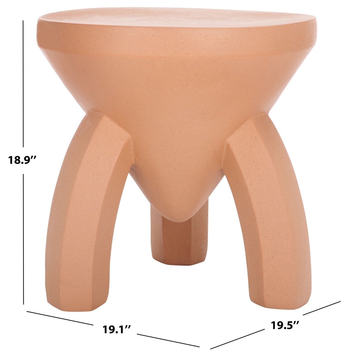 Keilani Accent Table - Terracotta - Safavieh - Image 8
