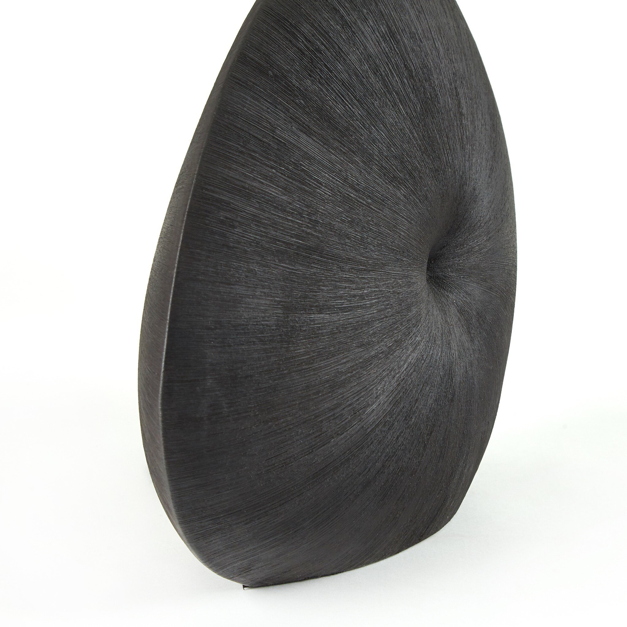 Busaba Table Lamp - Textured Matte Black Porcelain Ceramic - Image 13