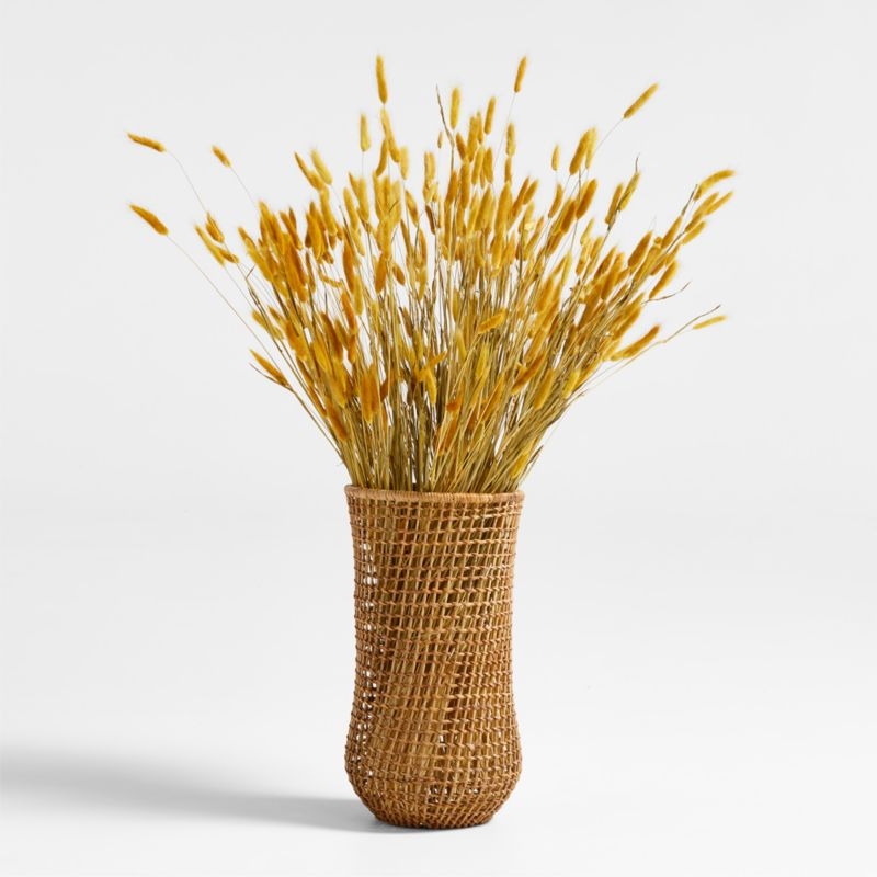 Goldenrod Yellow Dried Bunny Tail Bunch - Image 1