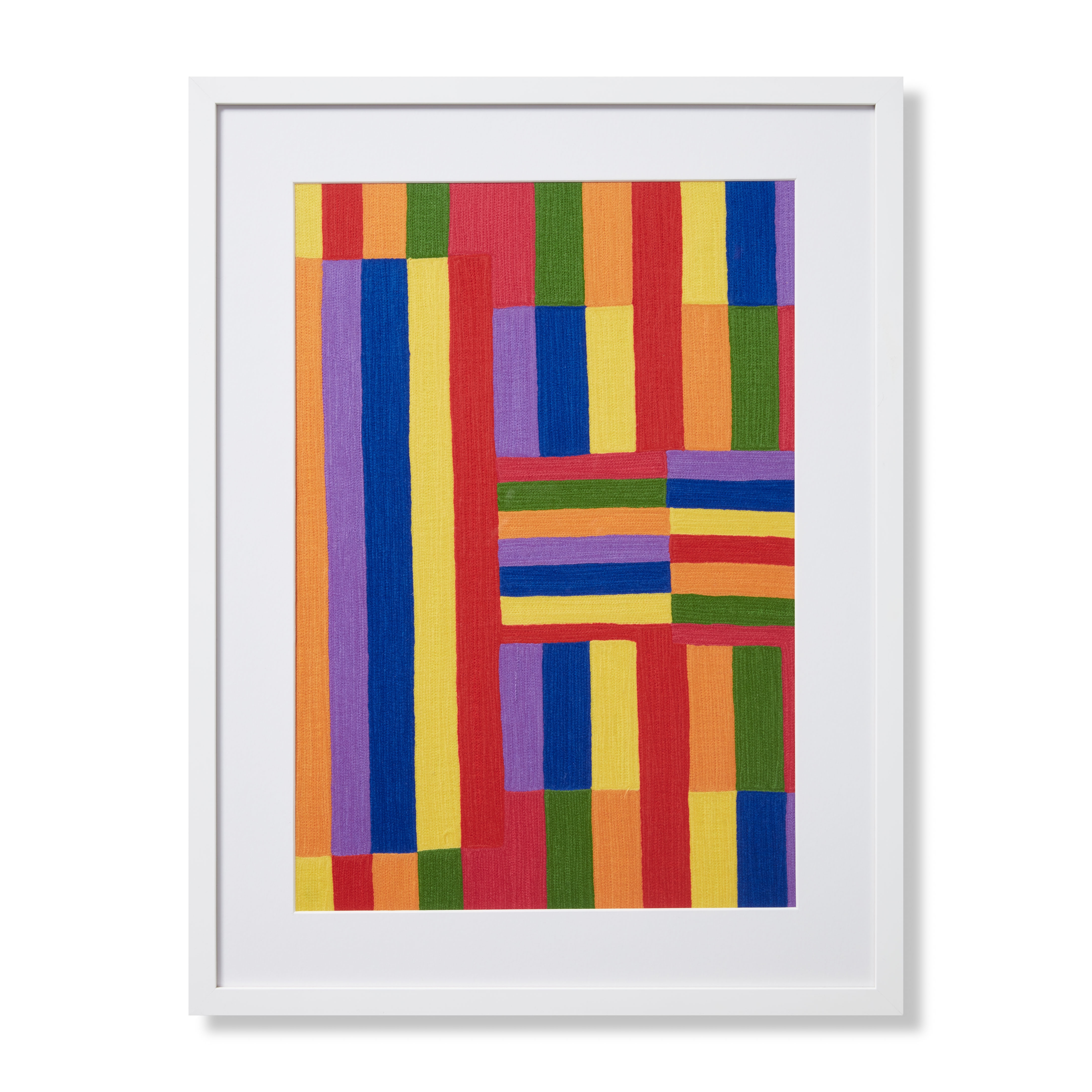 Loloi Unity Multi 2'-5" x 1'-10" Wall Art - Image 0