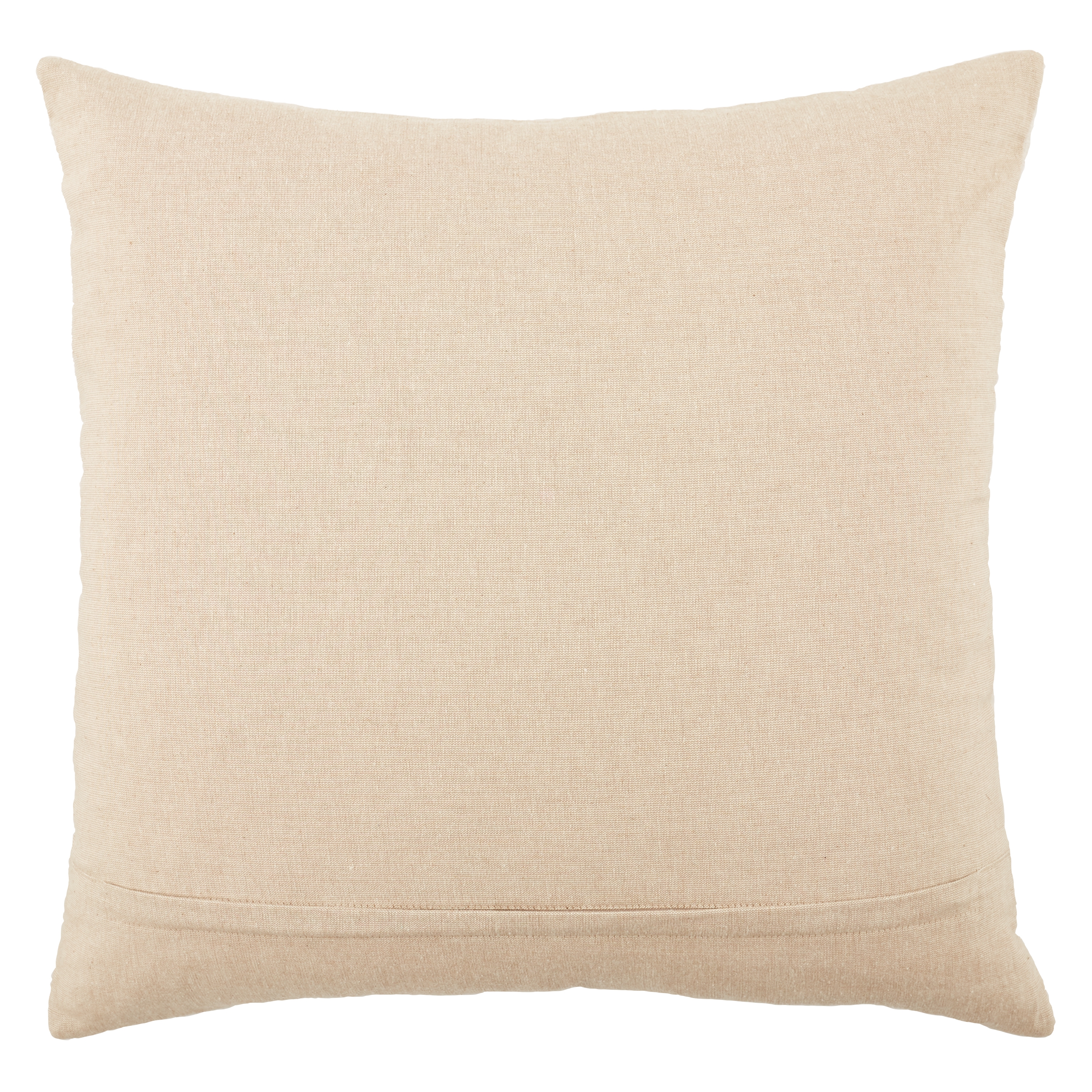 Deco Throw Pillow, Ivory, 22" x 22" - Image 1