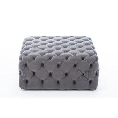 Alessja Tufted Square Cocktail Ottoman - Image 0