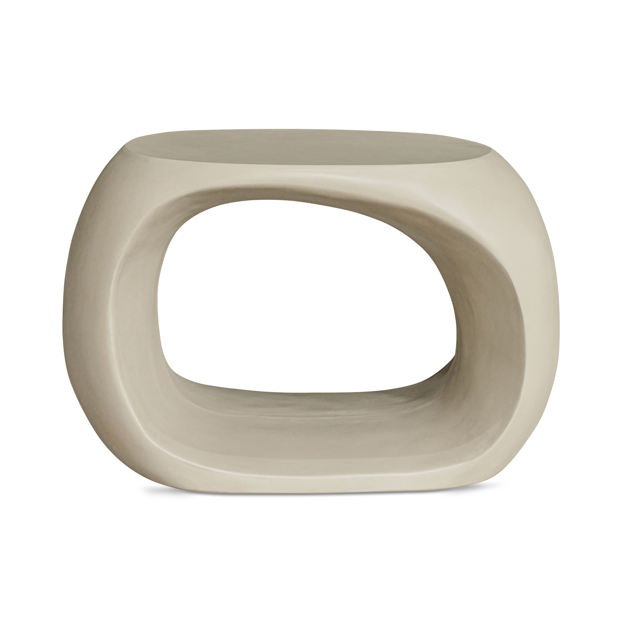 Albers Outdoor Stool Cream - Image 0