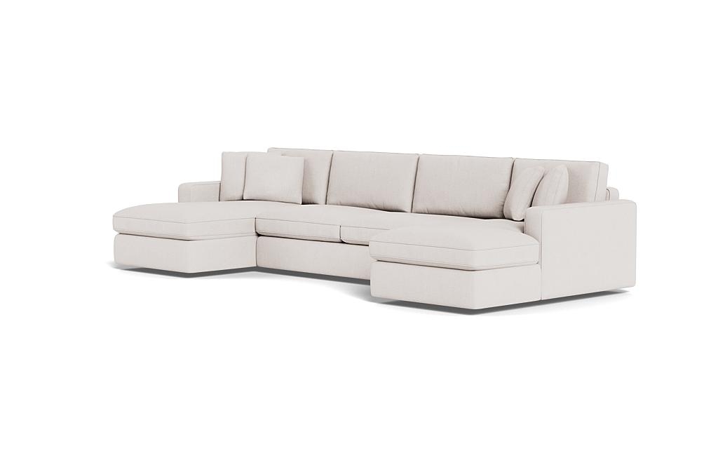 James 3-Piece 4-Seat U Chaise Sectional - Image 2