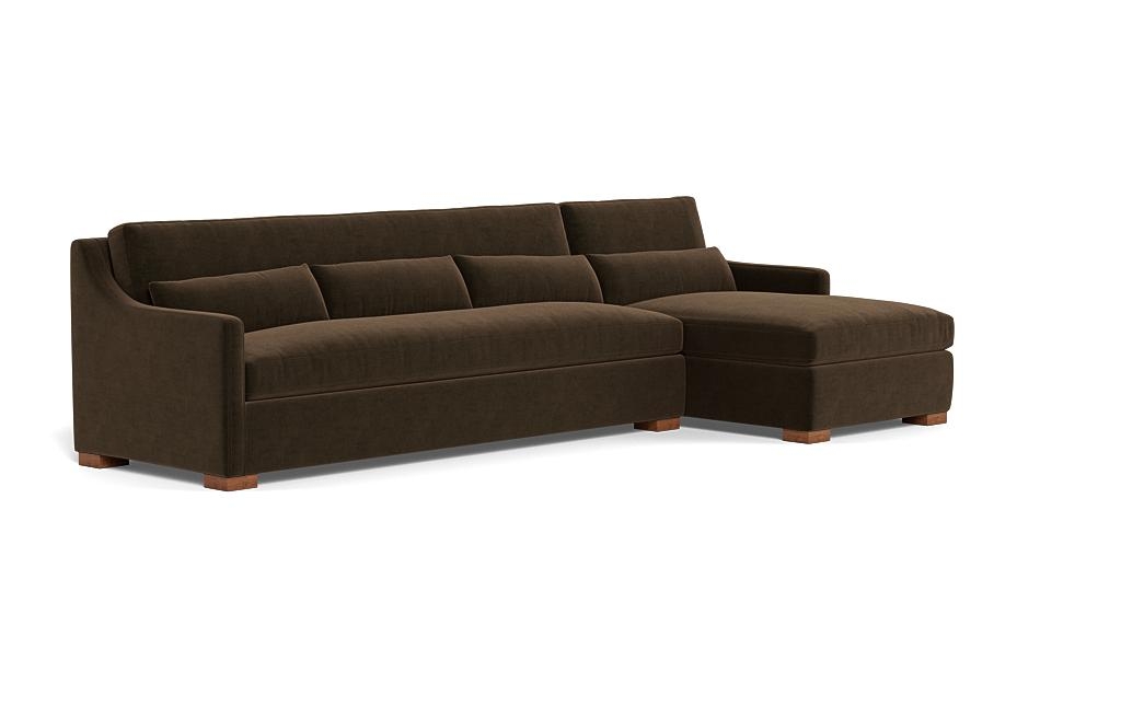 Ella 4-Seat Right Chaise Sectional - Image 1