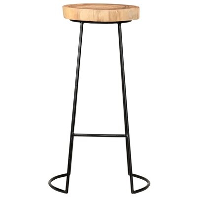 Lounsbury Solid Wood Bar Stool - Image 0