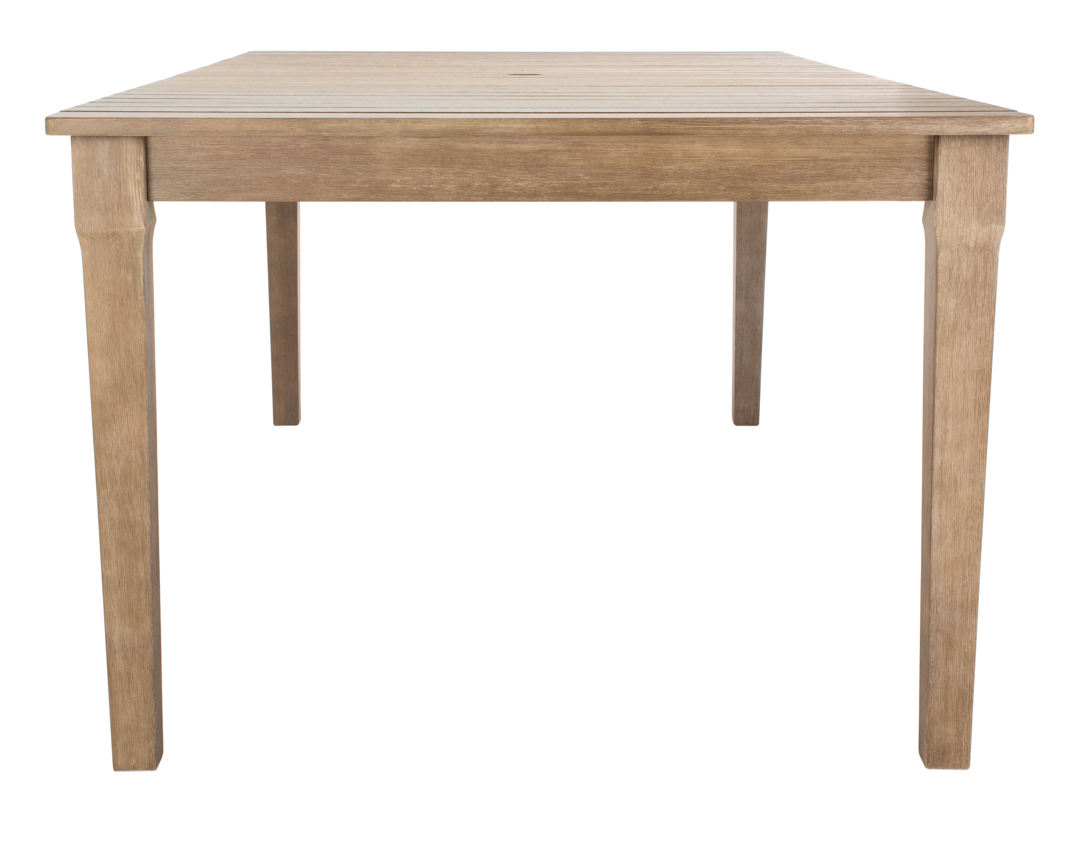 Dominica Wooden Outdoor Dining Table - Natural - Arlo Home - Image 3