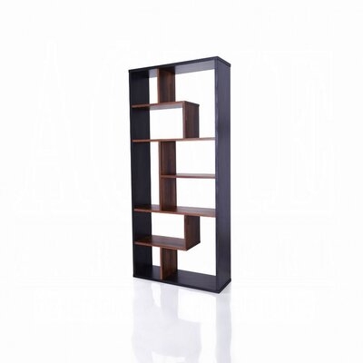 Eassa 71" H x 32" W Geometric Bookcase - Image 0