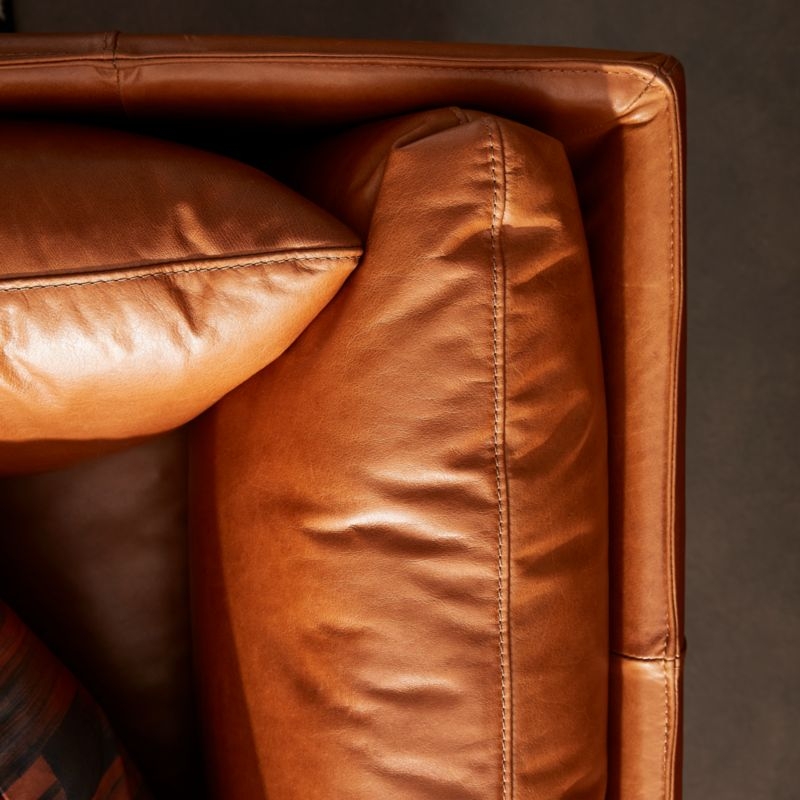 Wells Leather Sofa - Image 2