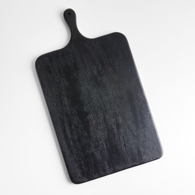 Tondo Ebonized Rectangle Serving Board - Image 0