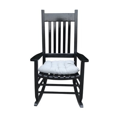 Wooden Porch Rocker Chair WHITE - Image 0