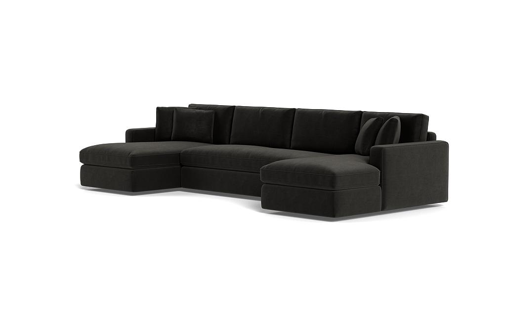 James 3-Piece 4-Seat U Chaise Sectional - Image 2
