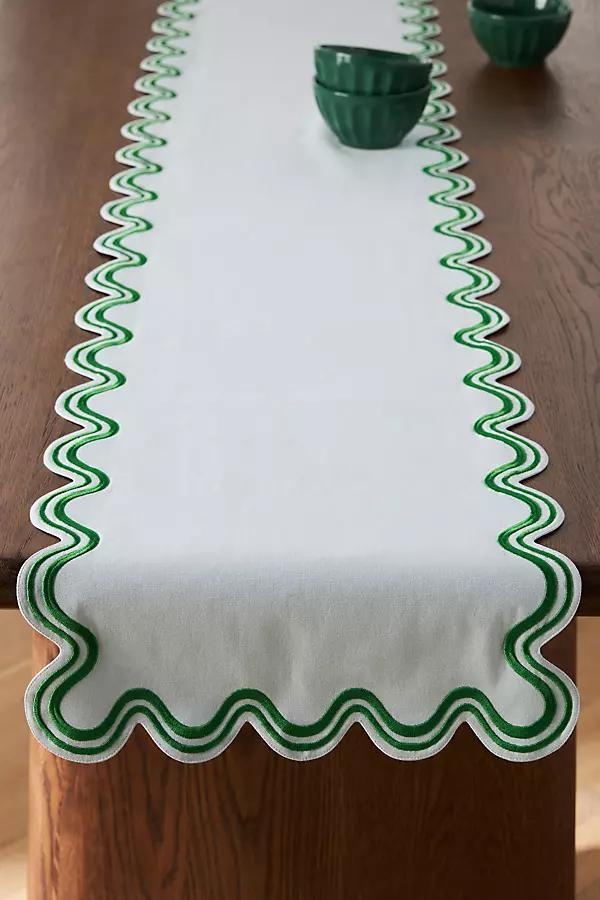 Madeline Embroidered Table Runner - Image 0