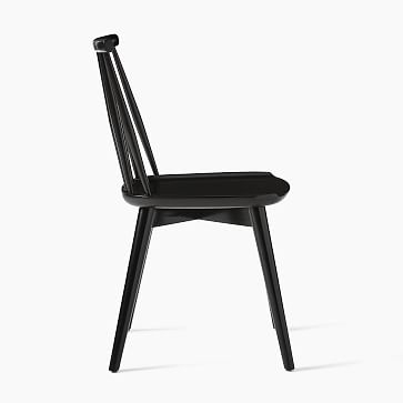 Windsor Dining Chair, Black, Set of 2 - Image 3