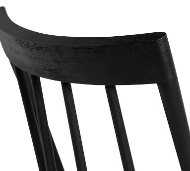 Shay Dining Chair, Black - Image 1