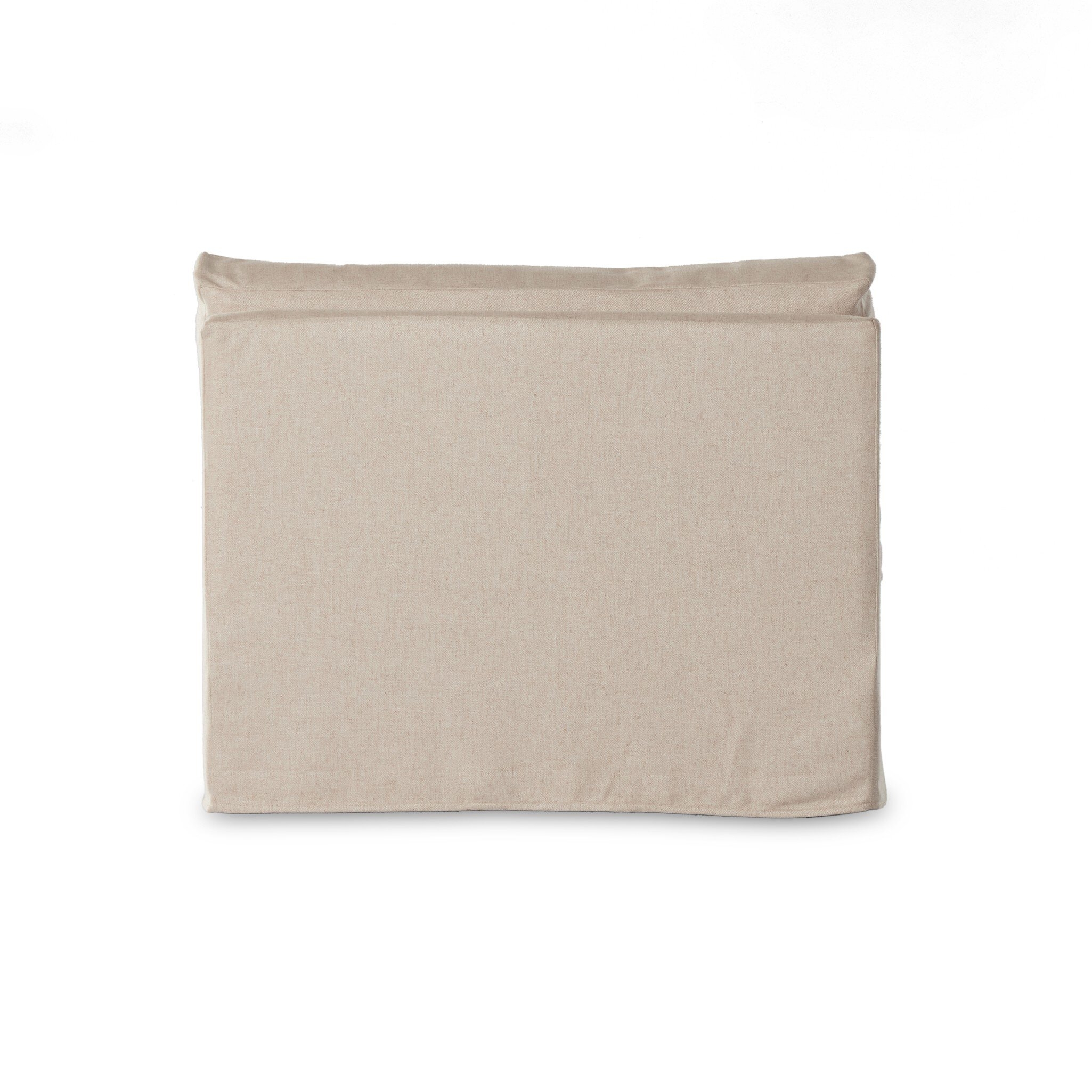 Build Your Own: Delray Slipcover Sectional - Evere Creme - Image 4