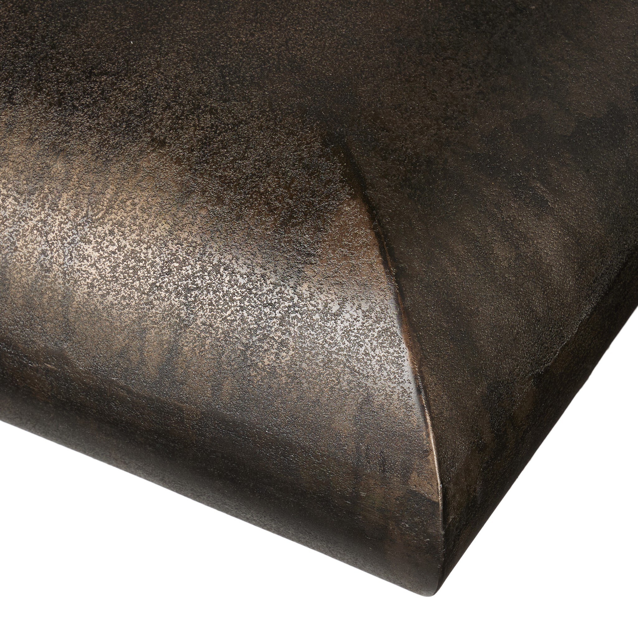 Ambra Outdoor Coffee Table - Distressed Bronze - Image 6