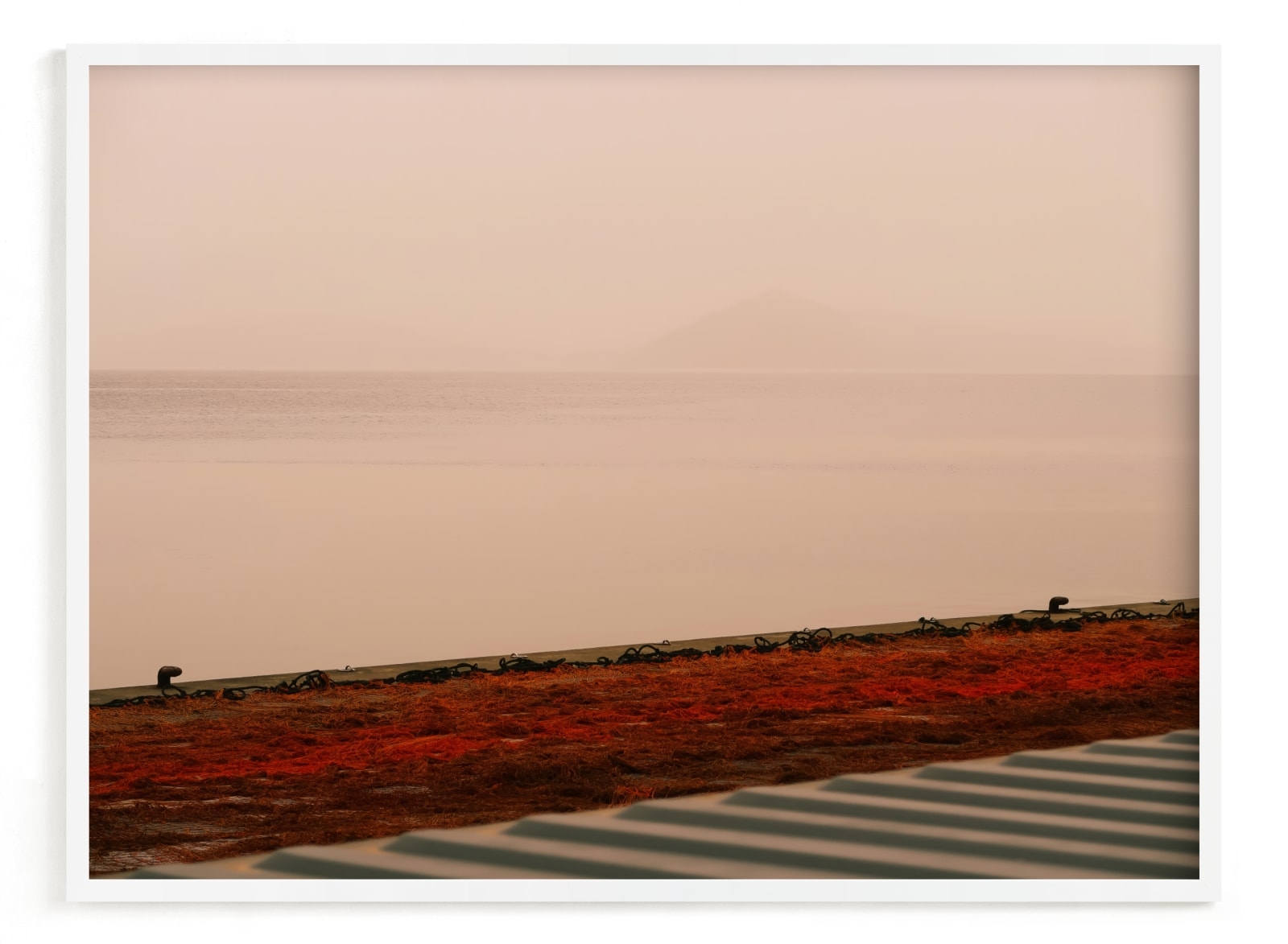 Red Wave, White Mountain Limited Edition Fine Art Print 2 - Image 0