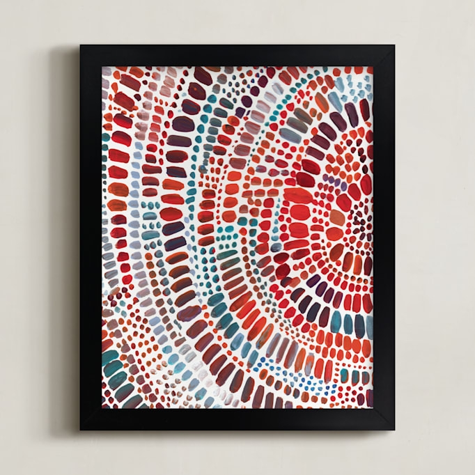 Fire Ripple Drop Limited Edition Fine Art Print 1 - Image 0