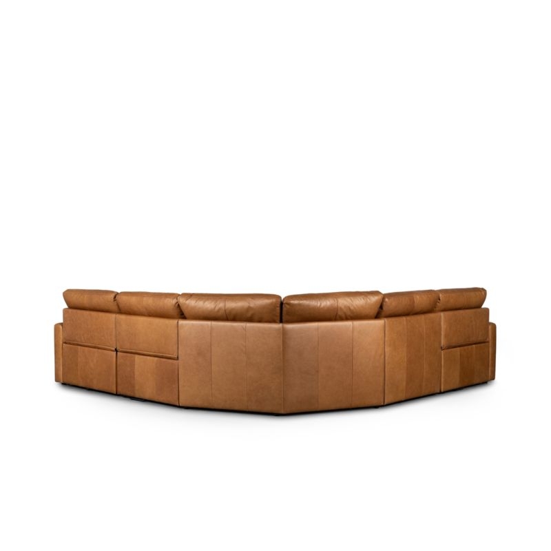 Tillery 5-Piece Antigo Leather Power Recliner Sofa - Image 3