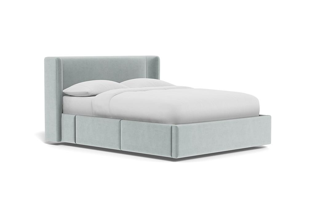 Graham Upholstered Bed with Storage Option - Image 1
