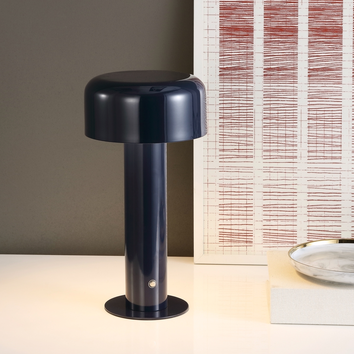 Bonny 13.375" Table Lamp - Dark Blue - Image 3