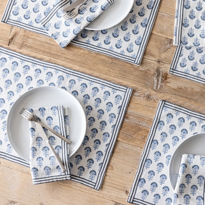 over&back Hand-Blocked Placemats - Thumbnail 4