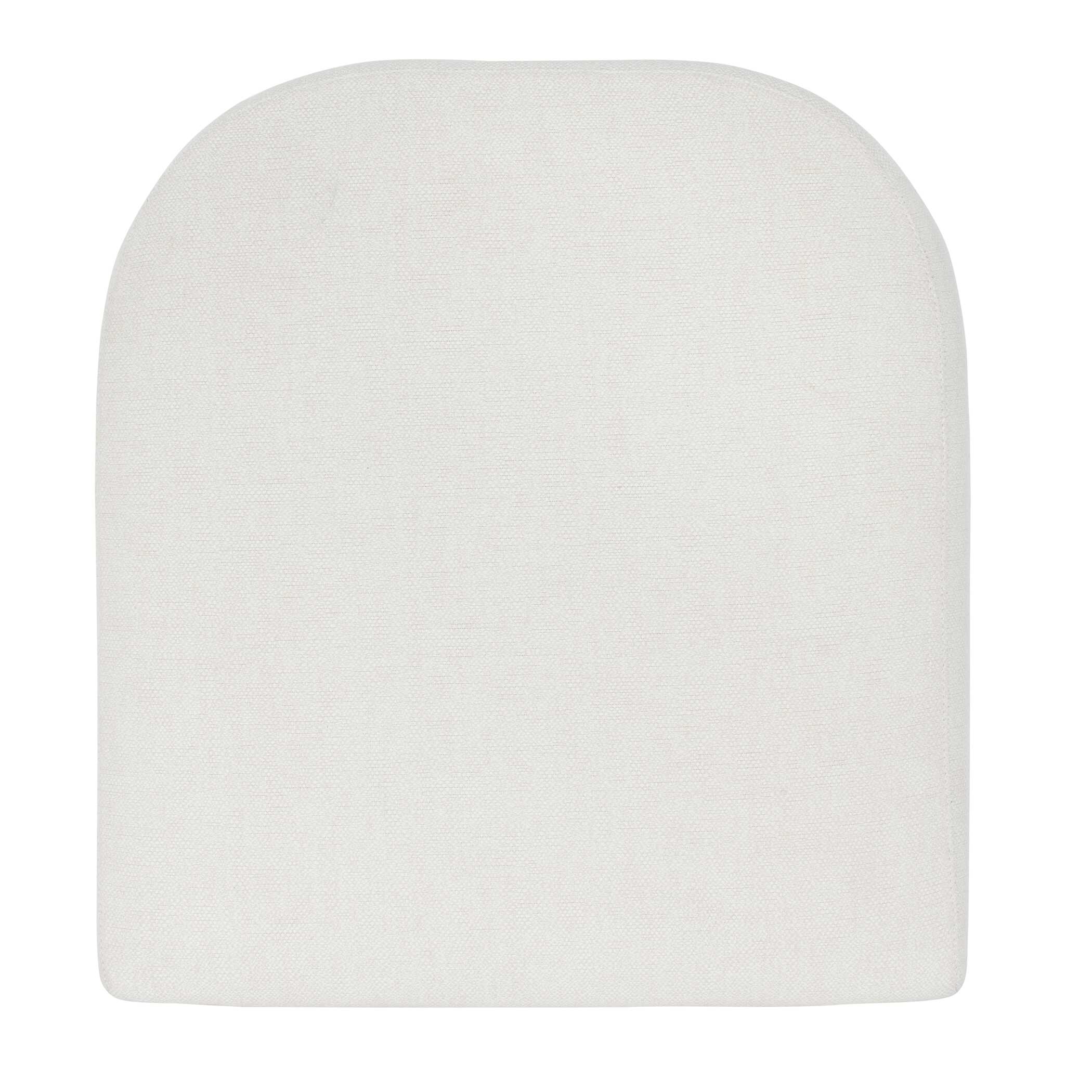 Bolster Back White Outdoor Counter Stool - Image 9