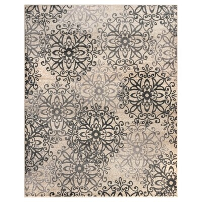 Chivan Floral Oatmeal Area Rug - Image 0