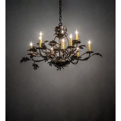 Xenia 9 - Light Candle Style Empire Chandelier - Image 0
