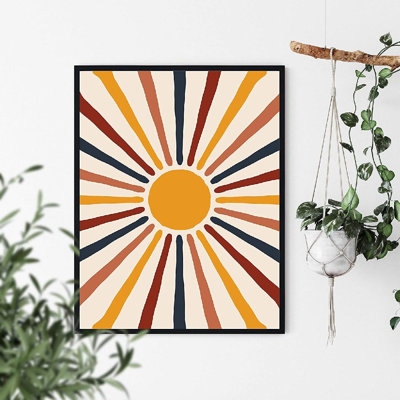 Posters  Prints Wall Art Mid Century Modern Print Art Print Boho Pictures For Wall Boho Art Boho Prints | UNFRAMED - Image 0