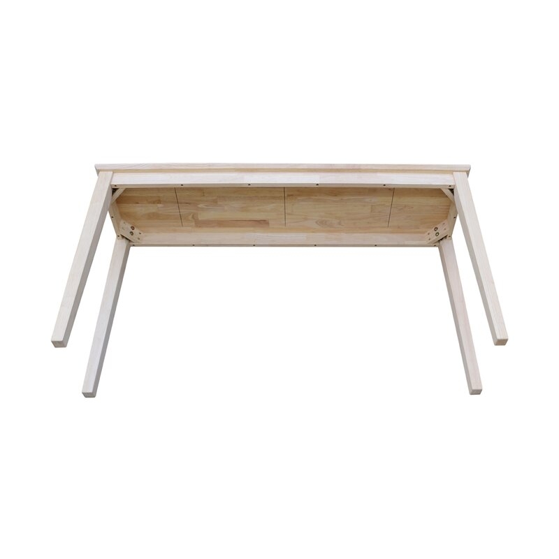 Unfinished Kaiser 60'' Solid Wood Console Table - Image 5