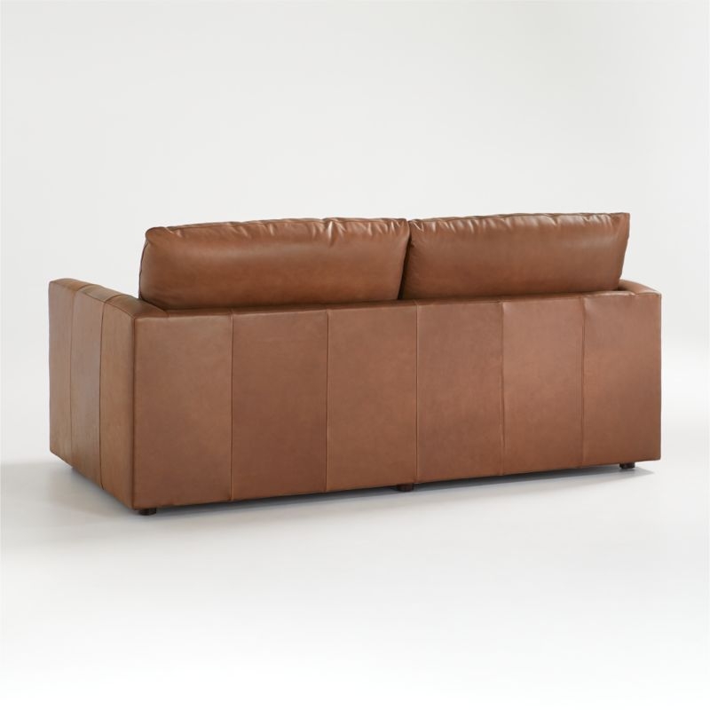 Gather Deep Leather Apartment Sofa - Image 2