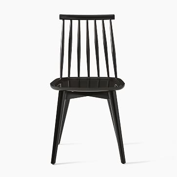 Windsor Dining Chair, Black, Set of 2 - Image 2