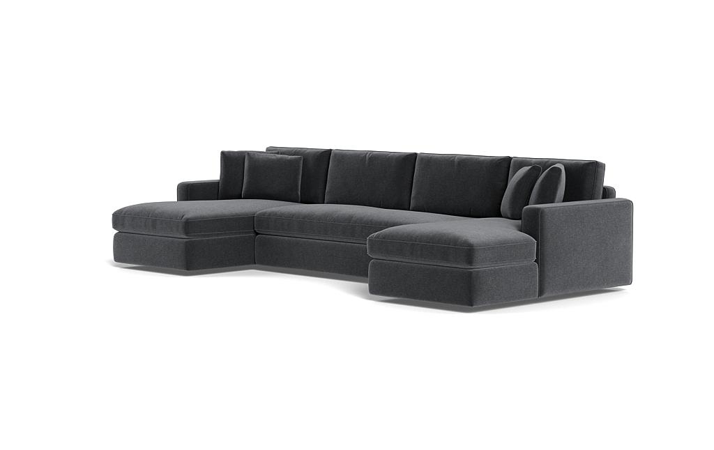 James 3-Piece 4-Seat U Chaise Sectional - Image 2