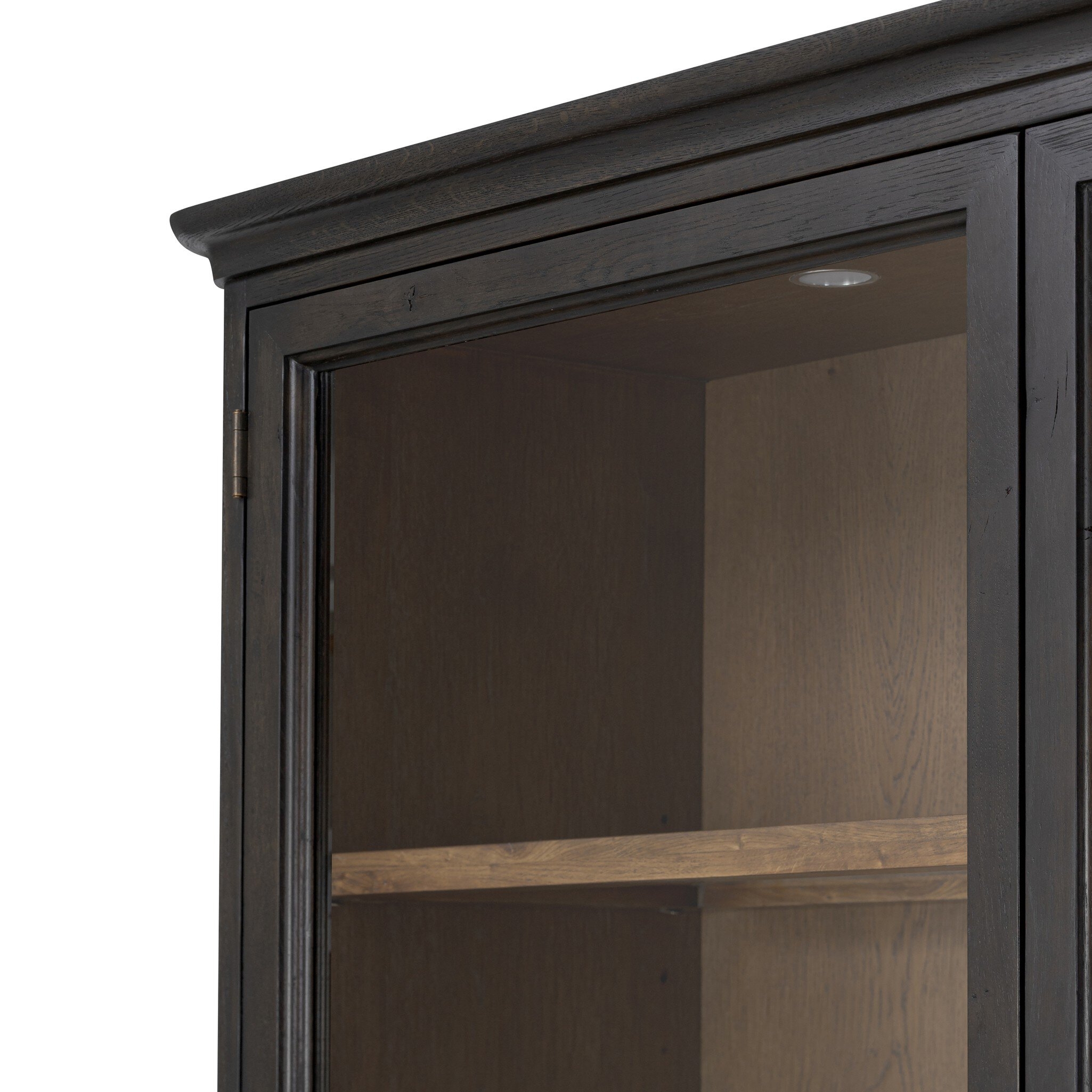 Sussex Wide Cabinet - Smoked Black by Amber Lewis x Four Hands - Image 6