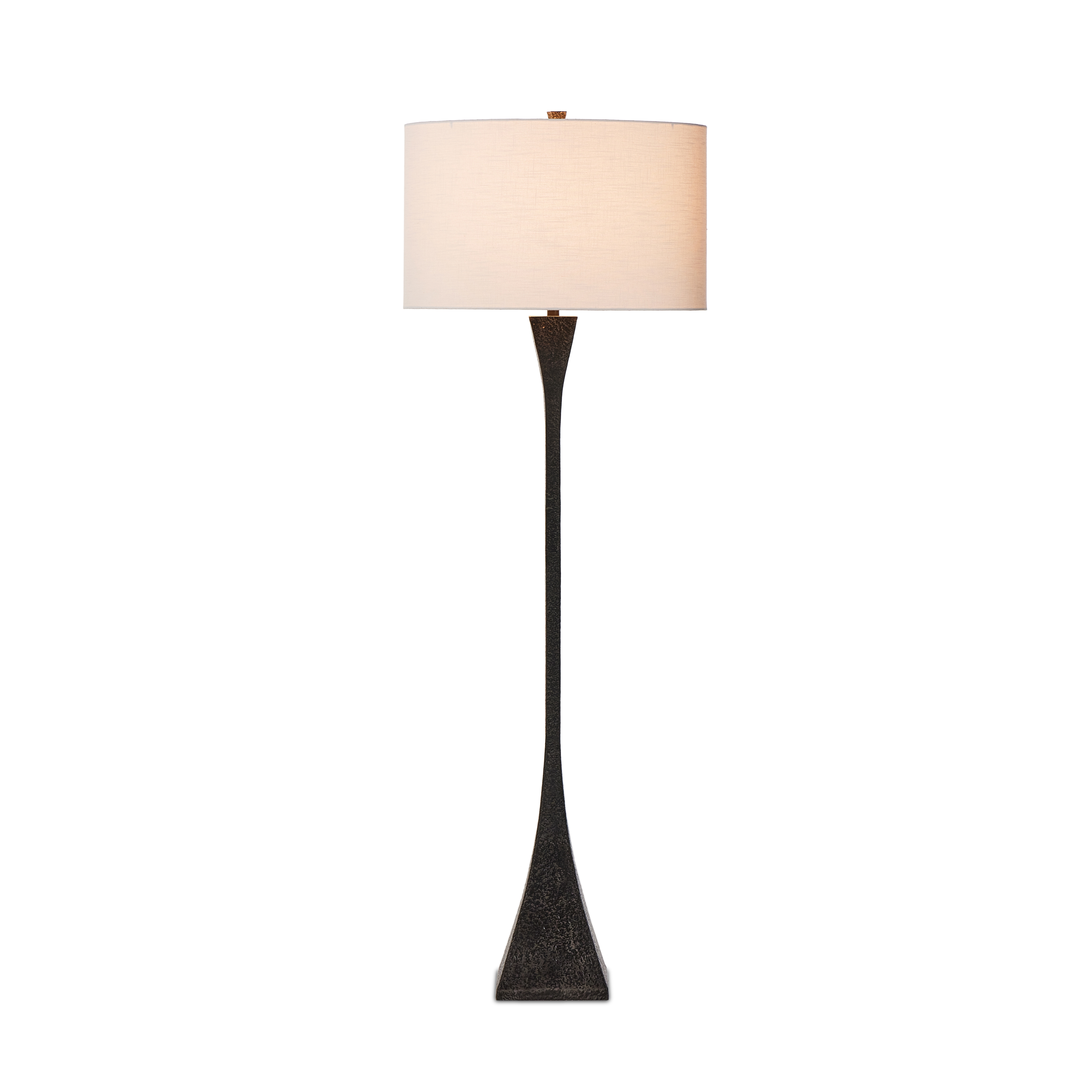 Tapered Forged Floor Lamp-Forged Blk - Image 2