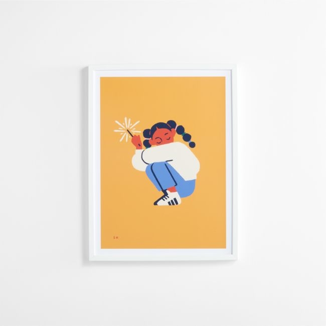 Sparkle Framed Wall Art Print - Image 0