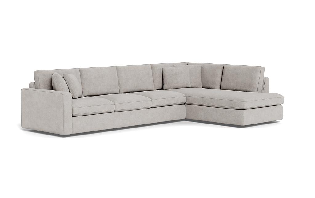 James 4-Seat Right Bumper Sectional - Image 1