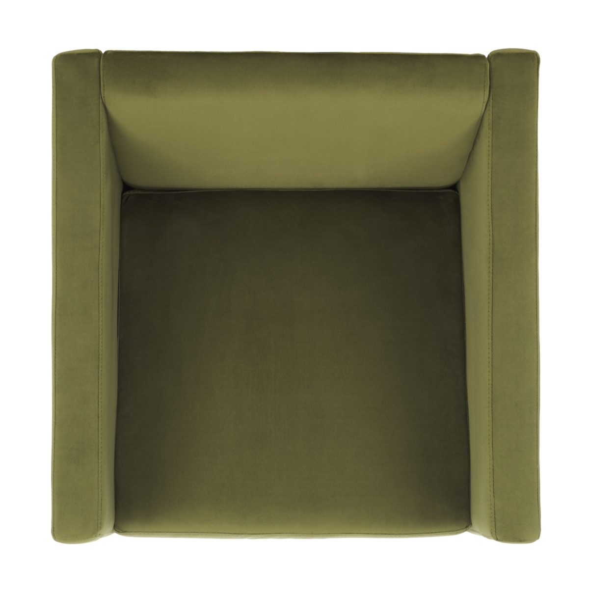 Ylva Accent Chair - Olive Green - Safavieh - Image 5