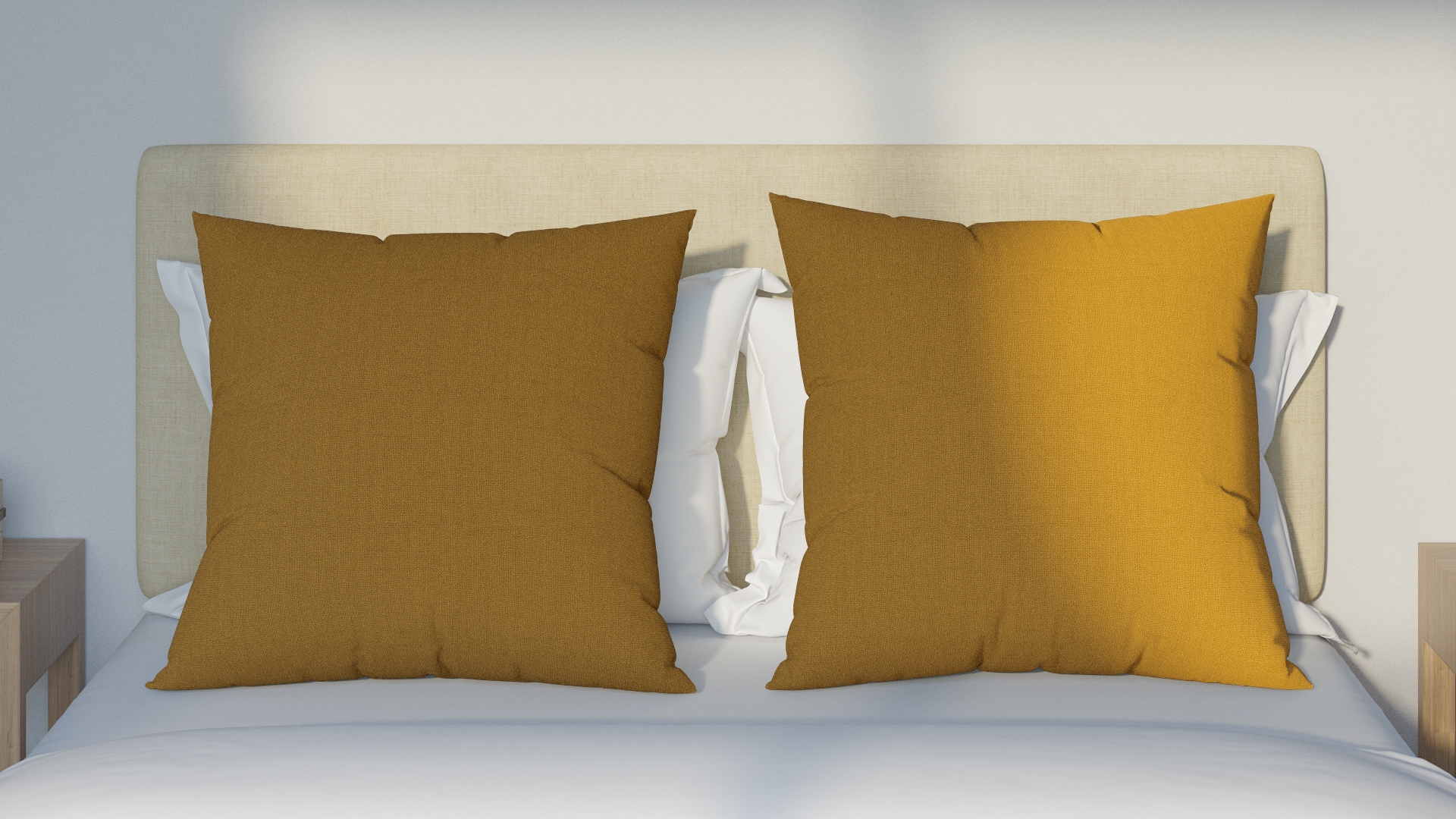 Throw Pillow 26", French Yellow Everyday Linen, 26" x 26" - Image 2