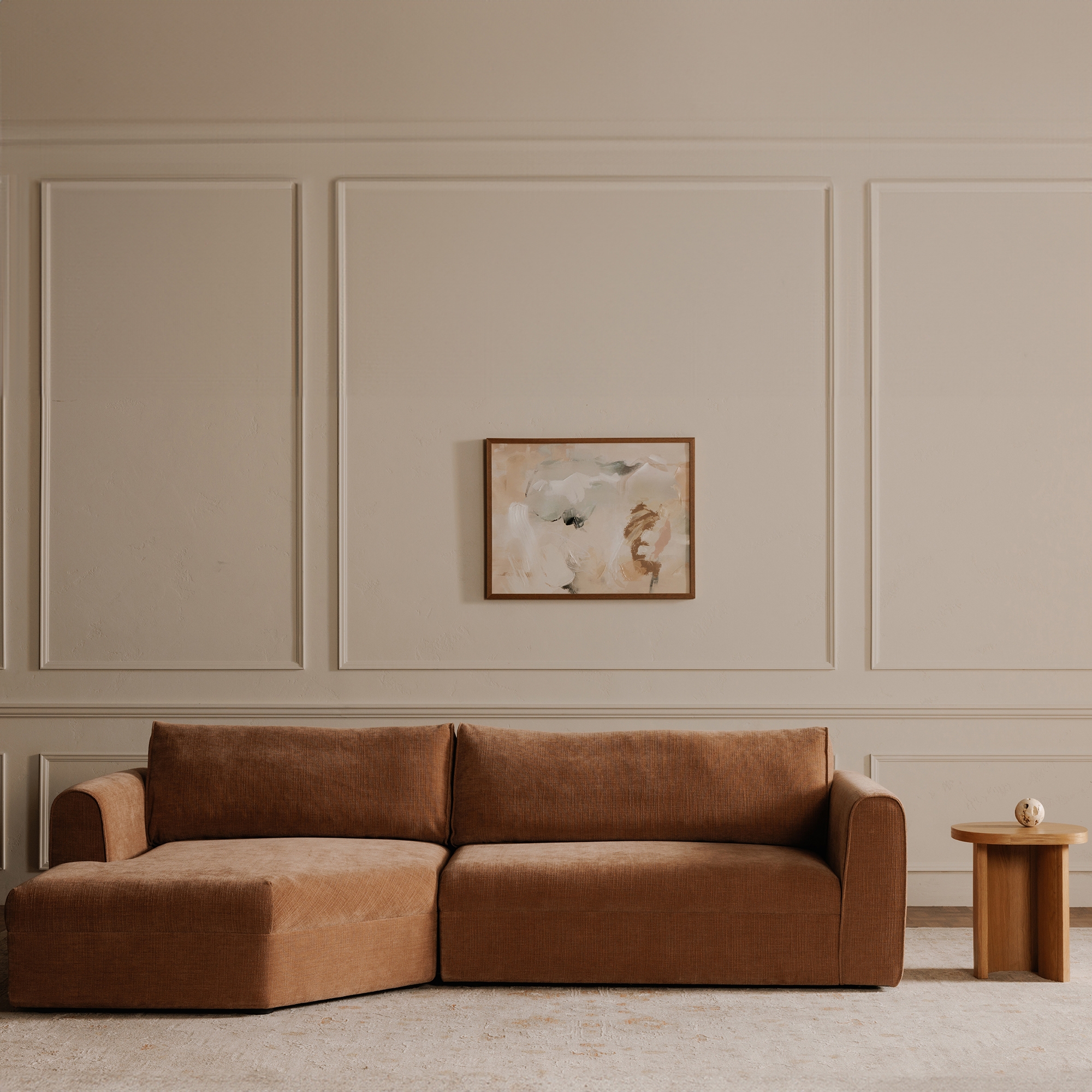 Madrid Right Sectional Heritage Pink - Image 7