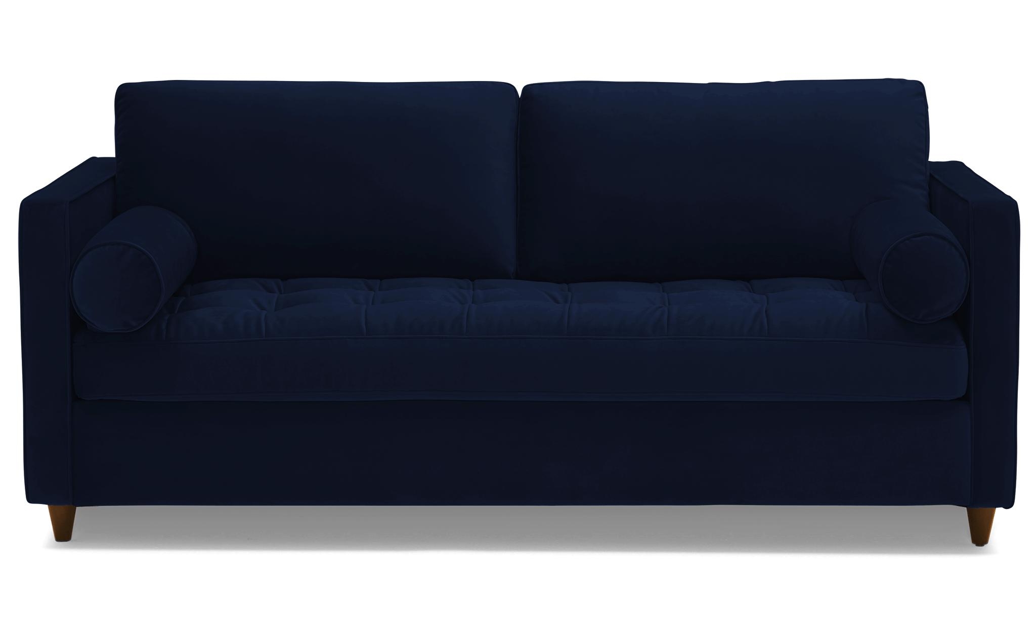 Blue Briar Mid Century Modern Sleeper Sofa - Royale Cobalt - Mocha - Image 0