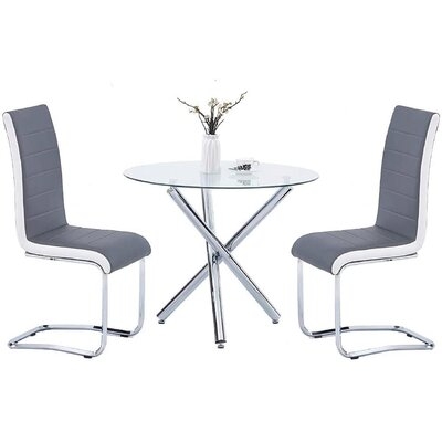 Calabrese 3 - Piece Counter Height Dining Set - Image 0