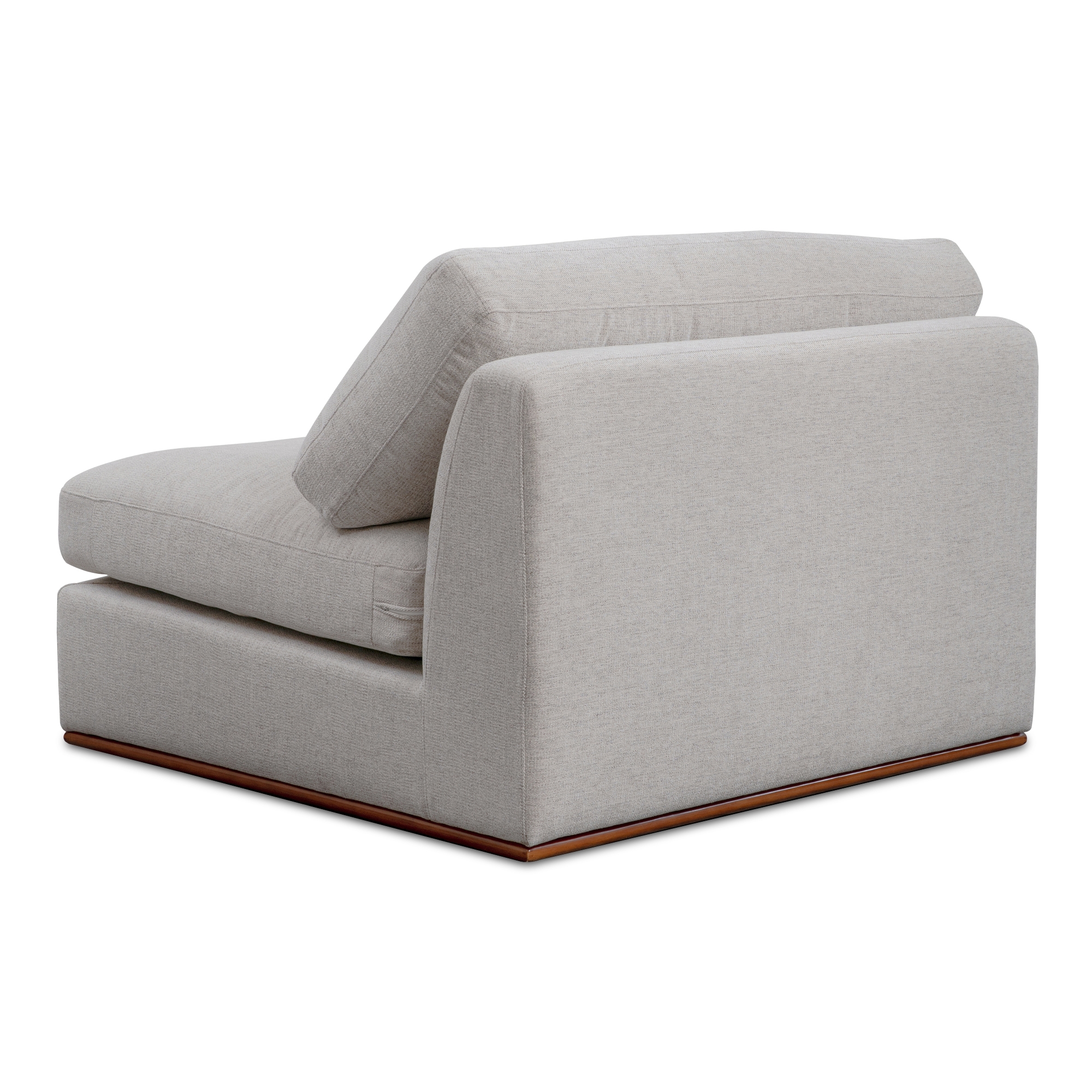 Rue Slipper Chair Flecked Grey - Image 1